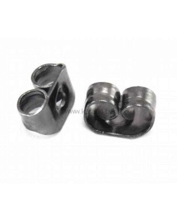 Фиксатор для серьги металлический / № FSM08