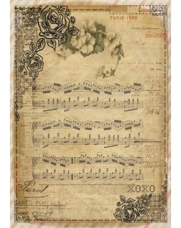 Декупажная карта А4 DDKM1152 / № DDKM1152