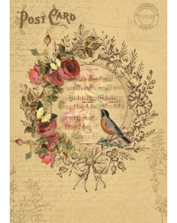 Декупажная карта А4 DDKM1154 / № DDKM1154 Декупажная карта А4 DDKM1154 / № DDKM1154