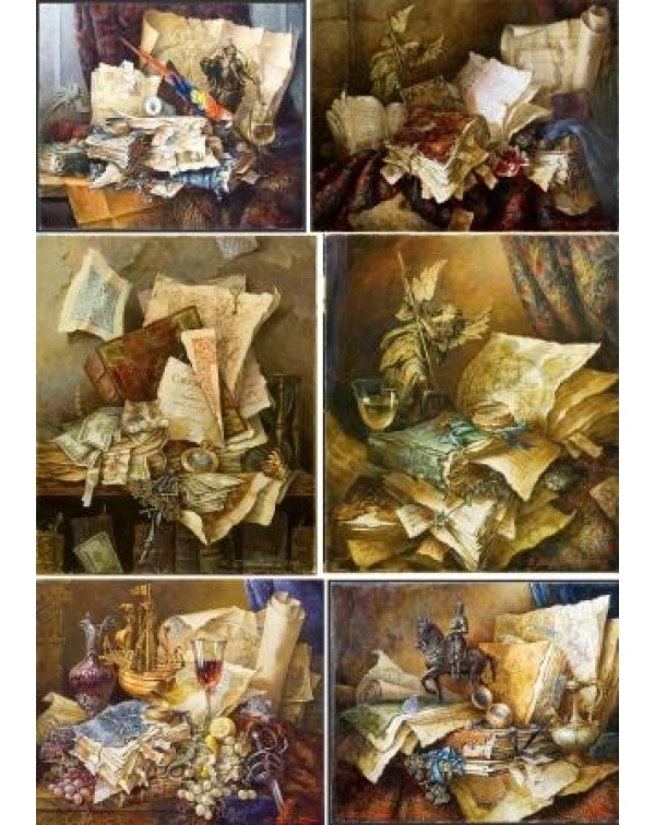 Декупажная карта А4 DDKM0795 / № DDKM0795 Декупажная карта А4 DDKM0795 / № DDKM0795