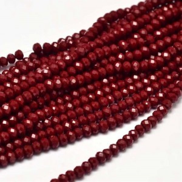 Бусина стеклянная граненая GLAA-I033-4mm-26 / № GLAA-I033-4mm-26