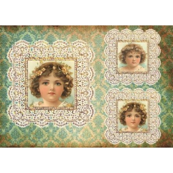 Декупажная карта А4 DDKM1147 / № DDKM1147 Декупажная карта А4 DDKM1147 / № DDKM1147