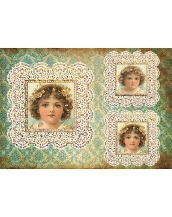 Декупажная карта А4 DDKM1147 / № DDKM1147 Декупажная карта А4 DDKM1147 / № DDKM1147