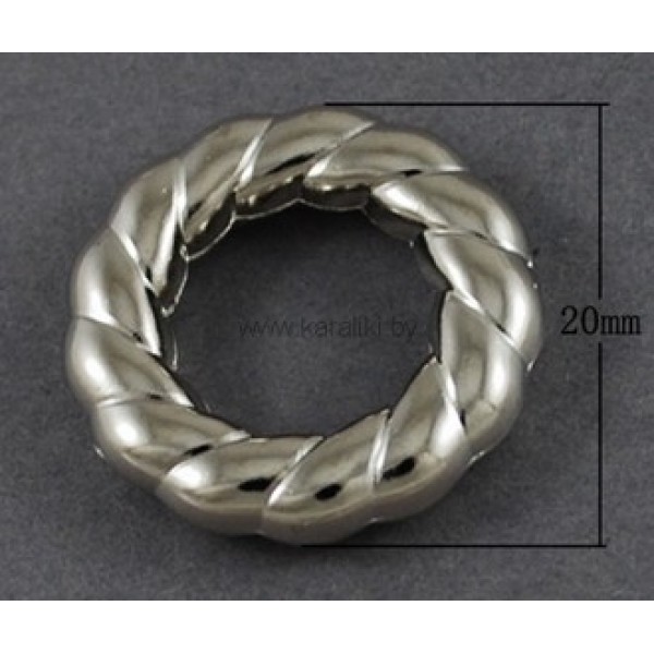 Кольцо-коннектор пластиковое KKP0001 / № KKP0001 Кольцо-коннектор пластиковое KKP0001 / № KKP0001