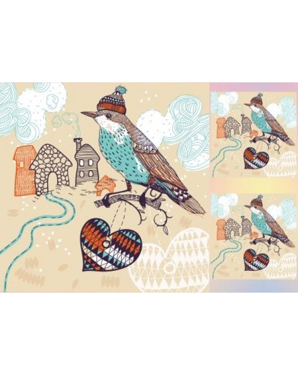 Декупажная карта А4 DDKM0805 / № DDKM0805