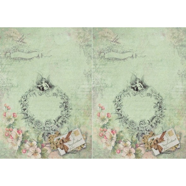 Декупажная карта А4 DDKM1088 / № DDKM1088 Декупажная карта А4 DDKM1088 / № DDKM1088