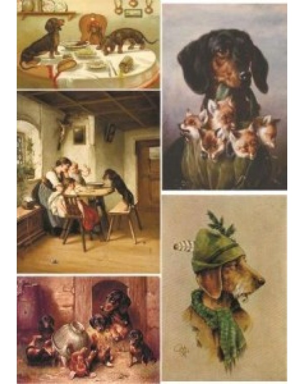 Карта для декупажа DDKM1342 / № DDKM1342 Карта для декупажа DDKM1342 / № DDKM1342