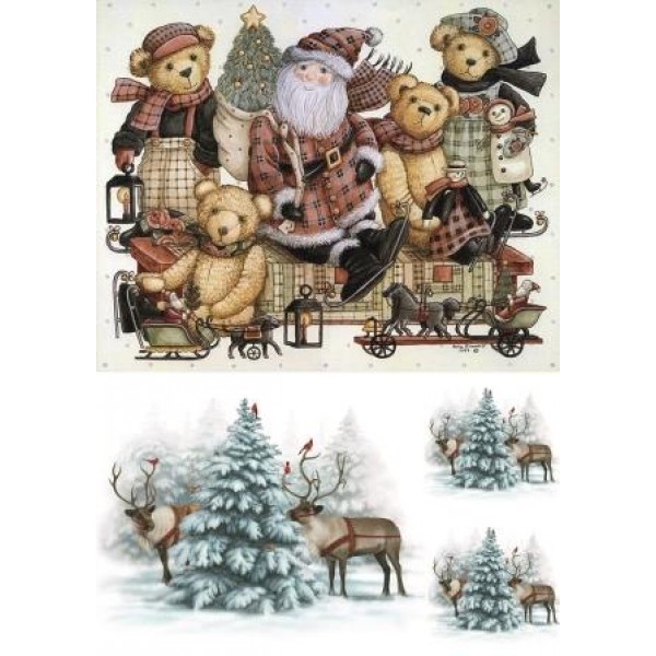 Декупажная карта А4 DDKM1303 / № DDKM1303 Декупажная карта А4 DDKM1303 / № DDKM1303