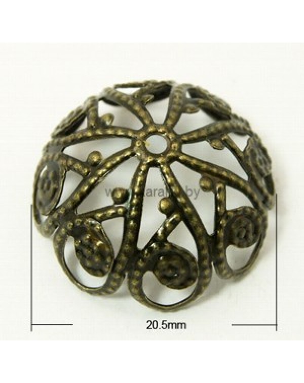 Шапочка для бусины Ш00055 / № Ш00055 Шапочка для бусины Ш00055 / № Ш00055