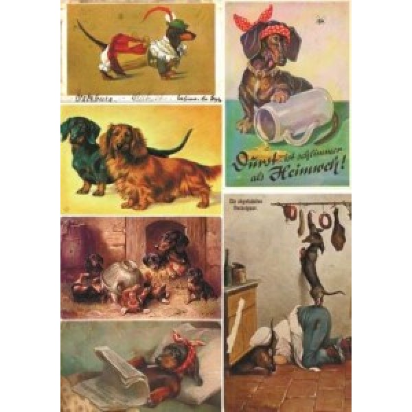 Карта для декупажа DDKM1334 / № DDKM1334