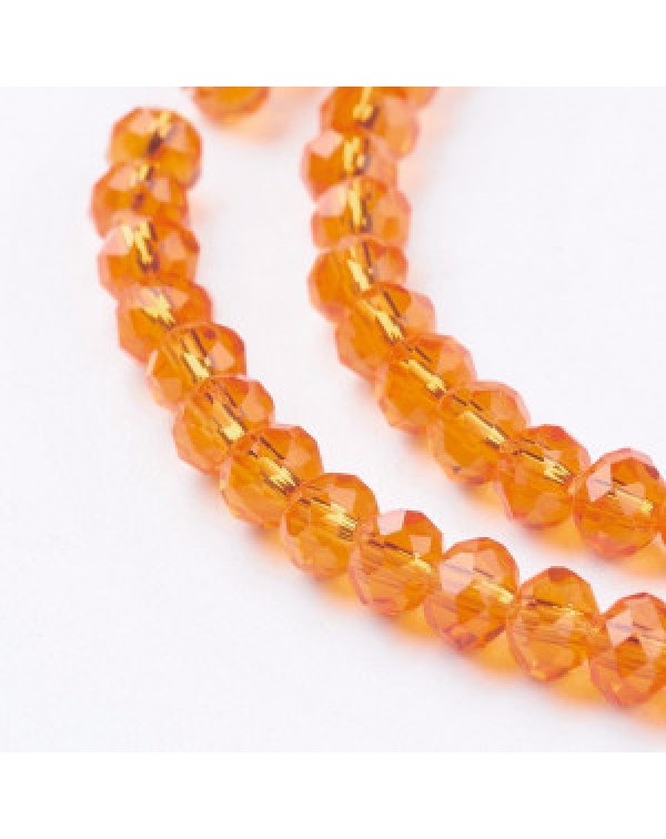 Бусина стеклянная граненая GLAA-R029-4mm-05A / № GLAA-R029-4mm-05A