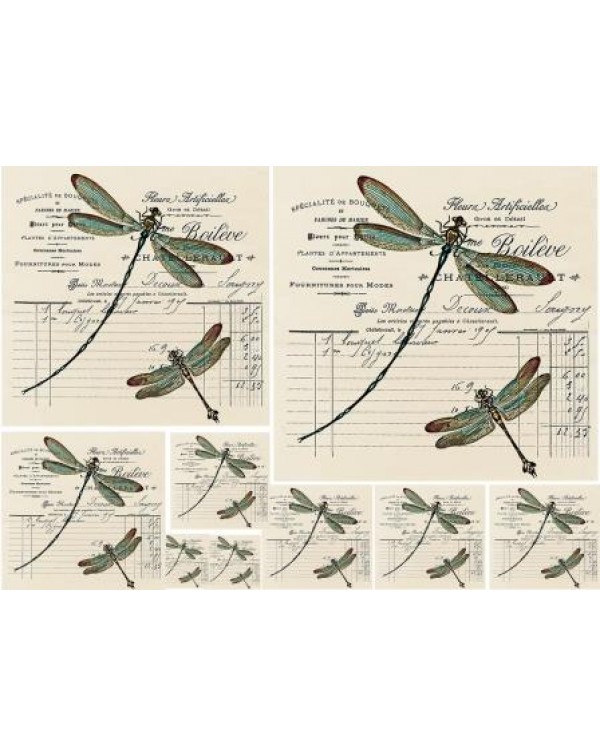 Декупажная карта А4 DDKM0705 / № DDKM0705