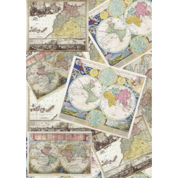 Декупажная карта А4 DDKM0778 / № DDKM0778 Декупажная карта А4 DDKM0778 / № DDKM0778