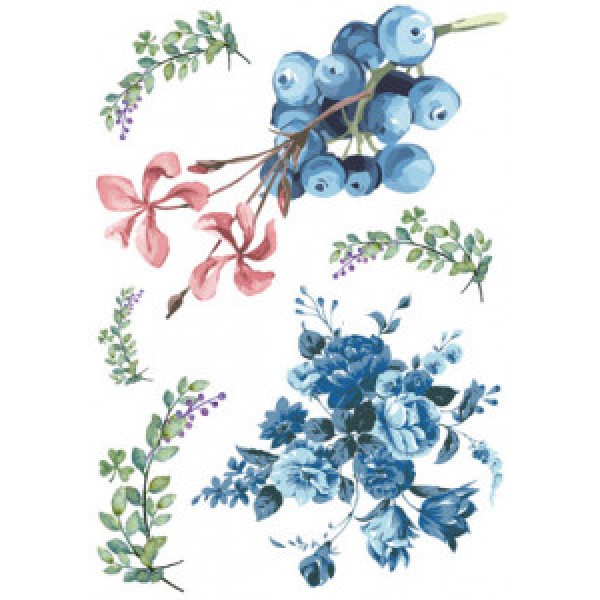 Карта для декупажа DDKM1381 / № DDKM1381 Карта для декупажа DDKM1381 / № DDKM1381