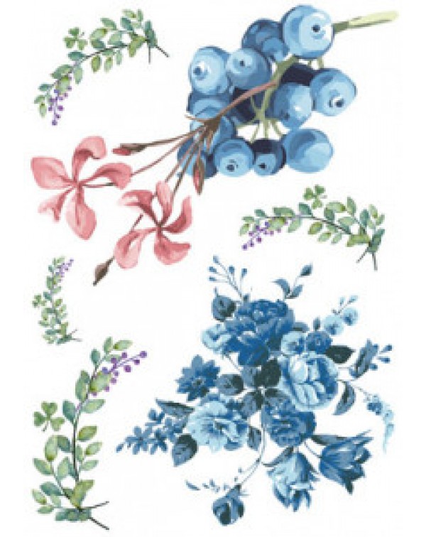 Карта для декупажа DDKM1381 / № DDKM1381 Карта для декупажа DDKM1381 / № DDKM1381