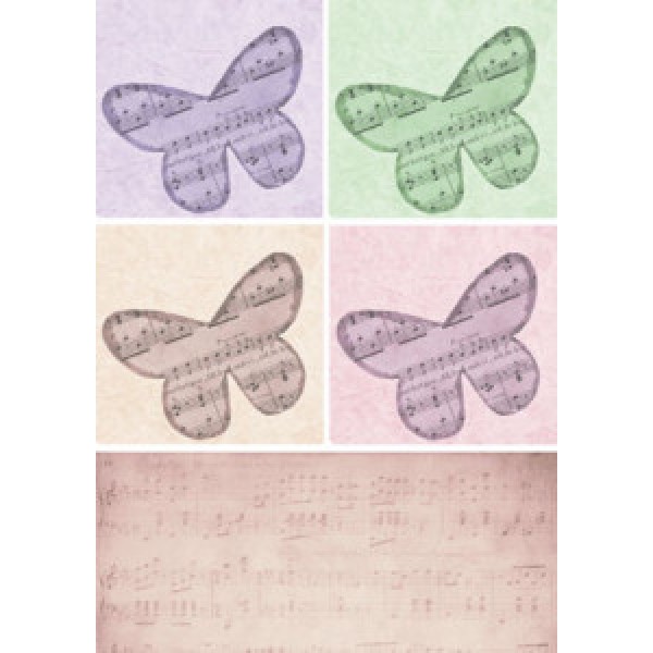 Карта для декупажа DDKM1368 / № DDKM1368 Карта для декупажа DDKM1368 / № DDKM1368