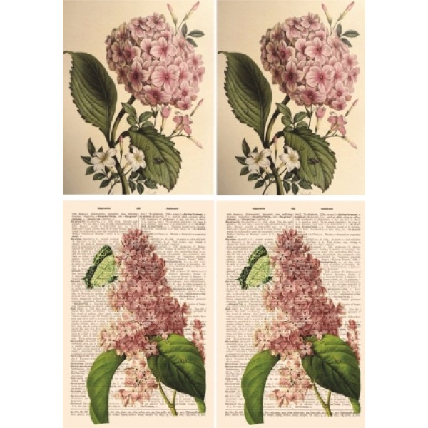 Декупажная карта А4 DDKM1240 / № DDKM1240 Декупажная карта А4 DDKM1240 / № DDKM1240