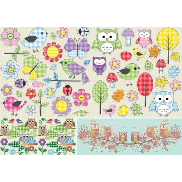 Декупажная карта А4 DDKM0874 / № DDKM0874 Декупажная карта А4 DDKM0874 / № DDKM0874