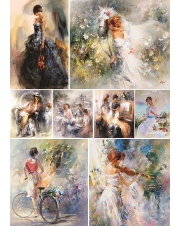 Декупажная карта А4 DDKM1212 / № DDKM1212