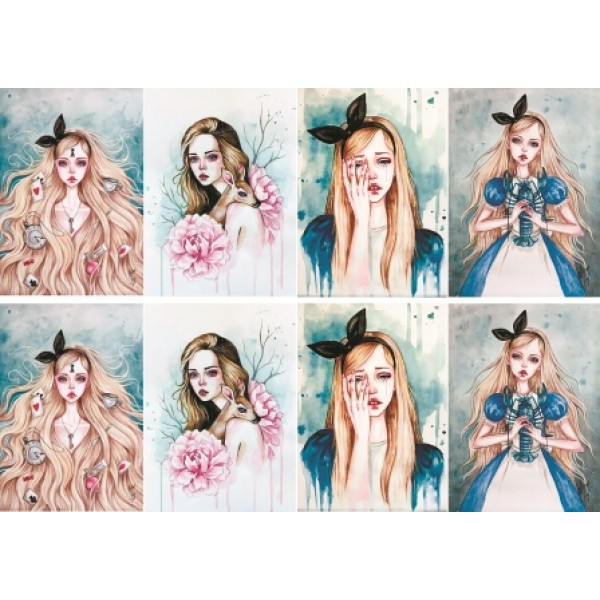 Декупажная карта А4 DDKM1256 / № DDKM1256 Декупажная карта А4 DDKM1256 / № DDKM1256