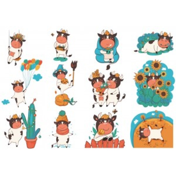 Декупажная карта А4 DDKM1440 / № DDKM1440 Декупажная карта А4 DDKM1440 / № DDKM1440