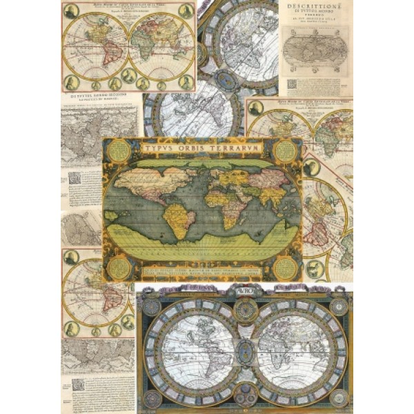 Декупажная карта А4 DDKM0780 / № DDKM0780 Декупажная карта А4 DDKM0780 / № DDKM0780