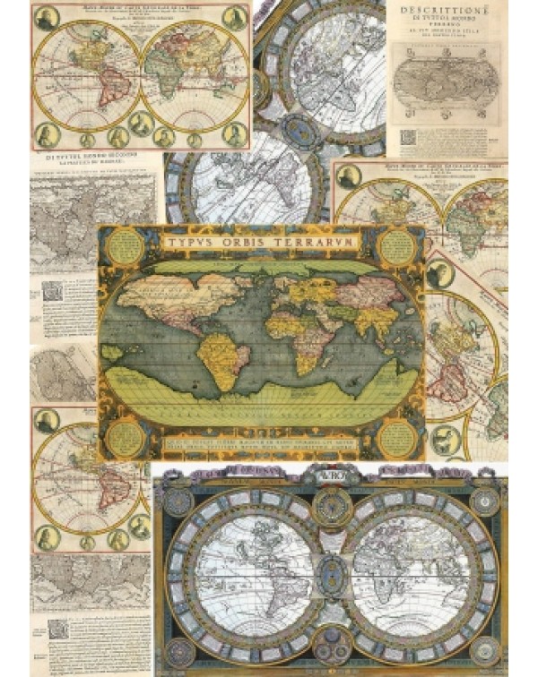 Декупажная карта А4 DDKM0780 / № DDKM0780 Декупажная карта А4 DDKM0780 / № DDKM0780
