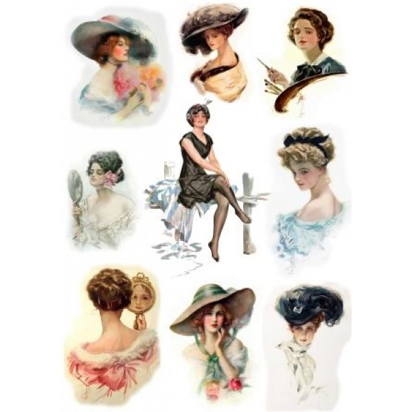 Декупажная карта А4 DDKM0692 / № DDKM0692 Декупажная карта А4 DDKM0692 / № DDKM0692