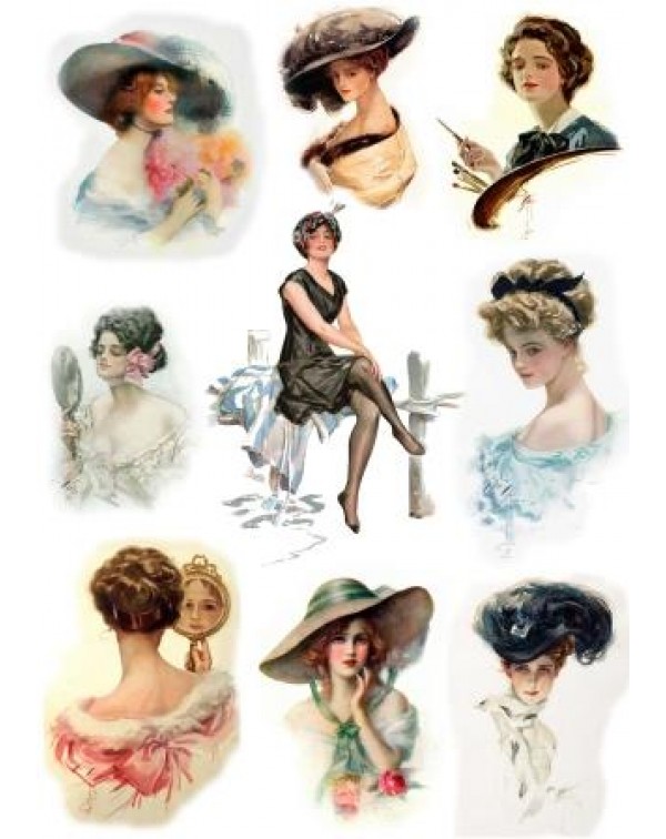 Декупажная карта А4 DDKM0692 / № DDKM0692 Декупажная карта А4 DDKM0692 / № DDKM0692