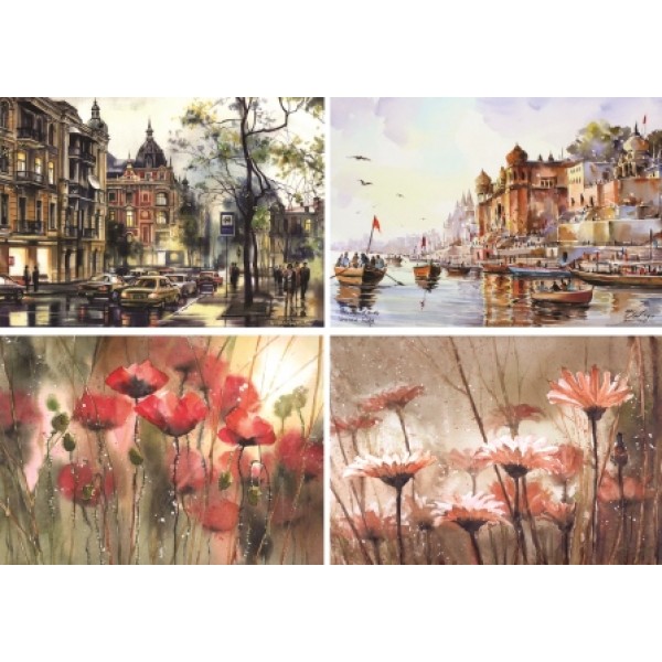 Декупажная карта А4 DDKM1255 / № DDKM1255 Декупажная карта А4 DDKM1255 / № DDKM1255