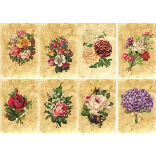 Декупажная карта А4 DDKM1237 / № DDKM1237 Декупажная карта А4 DDKM1237 / № DDKM1237