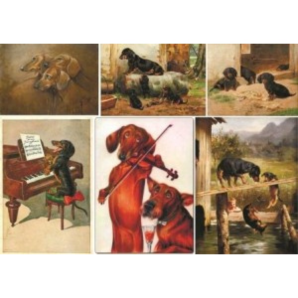 Карта для декупажа DDKM1336 / № DDKM1336 Карта для декупажа DDKM1336 / № DDKM1336