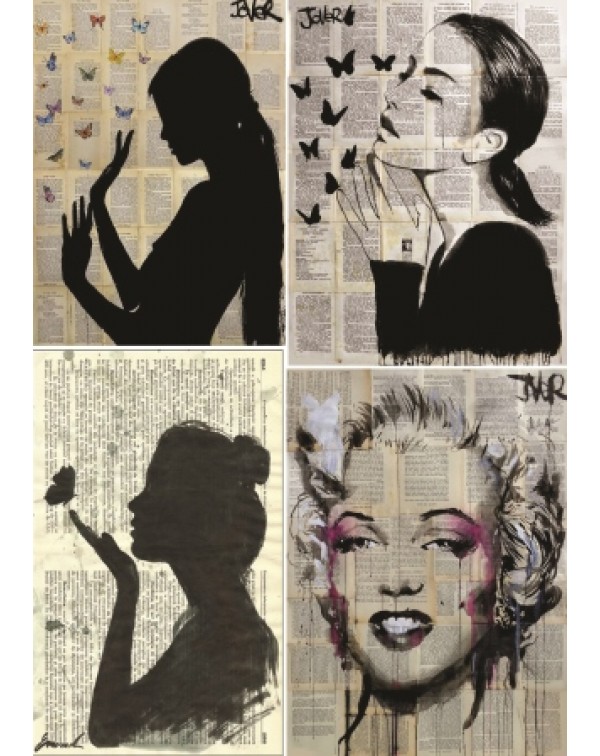 Декупажная карта А4 DDKM1220 / № DDKM1220