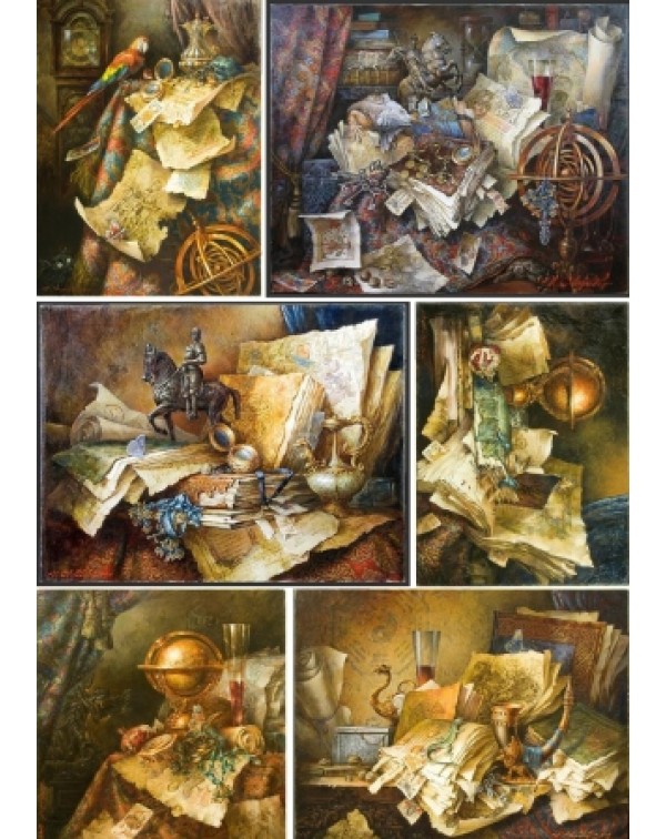 Декупажная карта А4 DDKM0793 / № DDKM0793 Декупажная карта А4 DDKM0793 / № DDKM0793