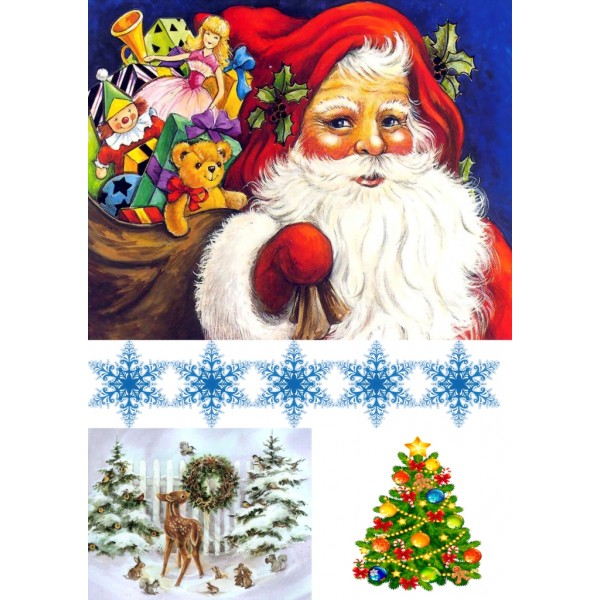 Декупажная карта А4 DDKM0489 / № DDKM0489 Декупажная карта А4 DDKM0489 / № DDKM0489