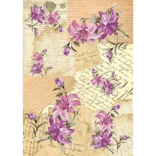 Декупажная карта А4 DDKM1204 / № DDKM1204 Декупажная карта А4 DDKM1204 / № DDKM1204