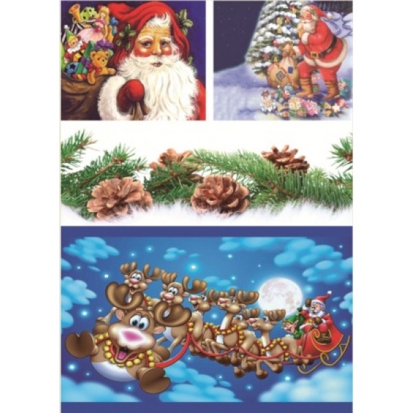 Декупажная карта А4 DDKM0532 / № DDKM0532 Декупажная карта А4 DDKM0532 / № DDKM0532