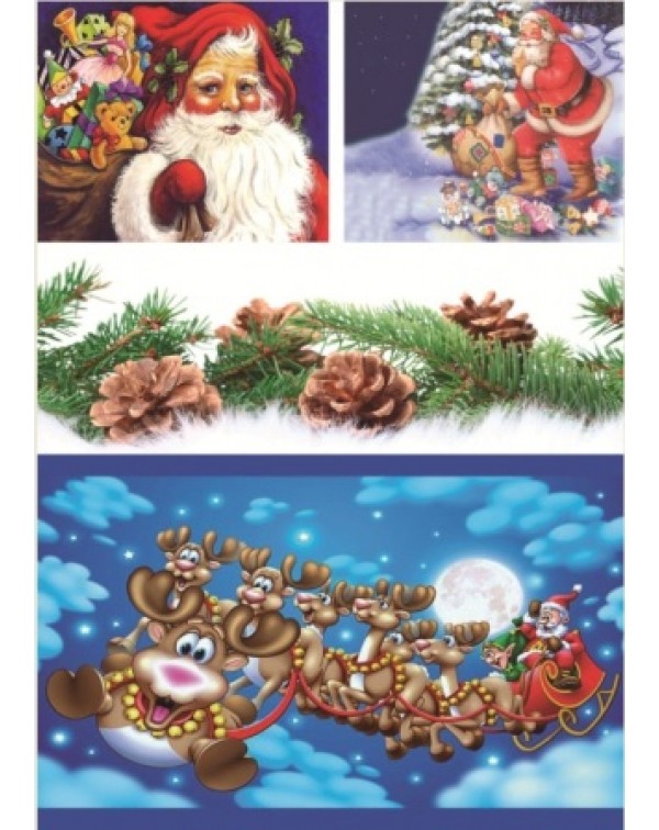 Декупажная карта А4 DDKM0532 / № DDKM0532 Декупажная карта А4 DDKM0532 / № DDKM0532