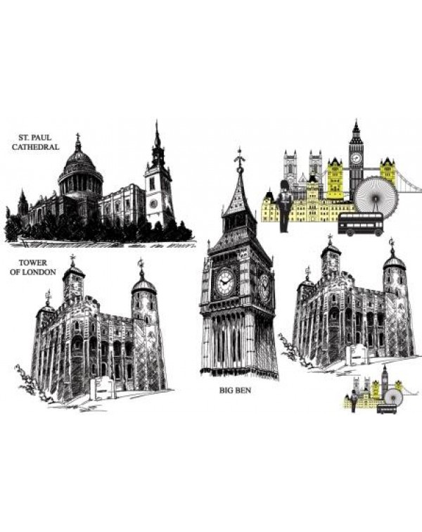 Декупажная карта А4 DDKM0851 / № DDKM0851 Декупажная карта А4 DDKM0851 / № DDKM0851