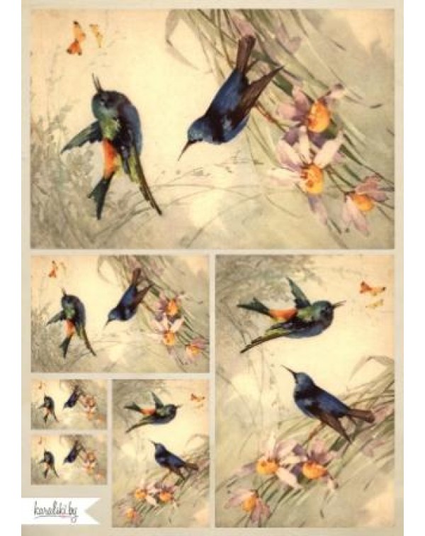 Декупажная карта А4 DDKM0330 / № DDKM0330