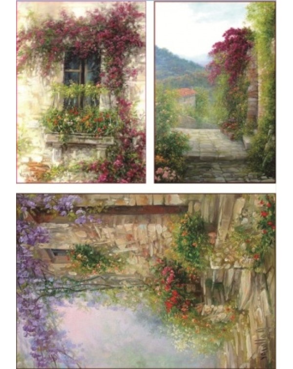 Декупажная карта А4 DDKM0543 / № DDKM0543 Декупажная карта А4 DDKM0543 / № DDKM0543