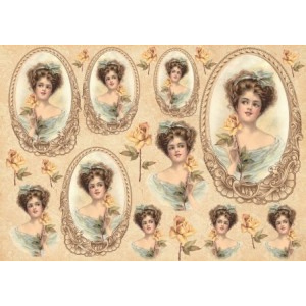 Декупажная карта А4 DDKM1113 / № DDKM1113 Декупажная карта А4 DDKM1113 / № DDKM1113