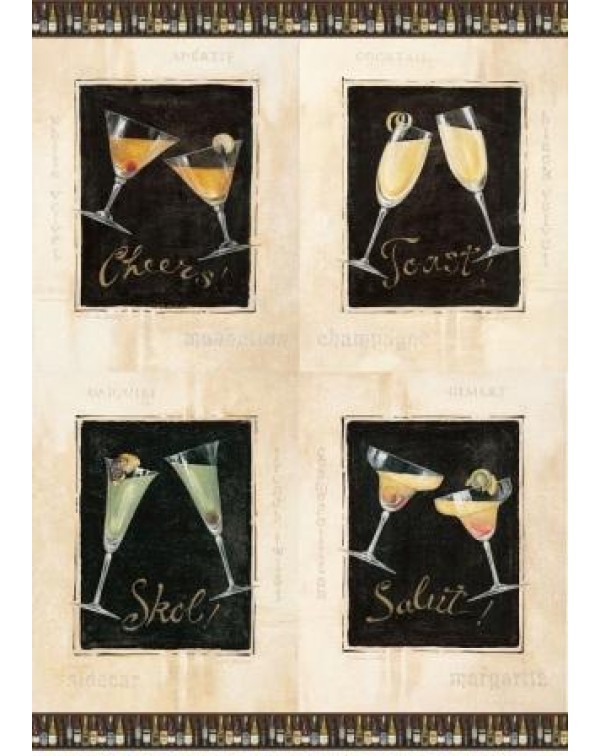 Декупажная карта А4 DDKM0400 / № DDKM0400 Декупажная карта А4 DDKM0400 / № DDKM0400