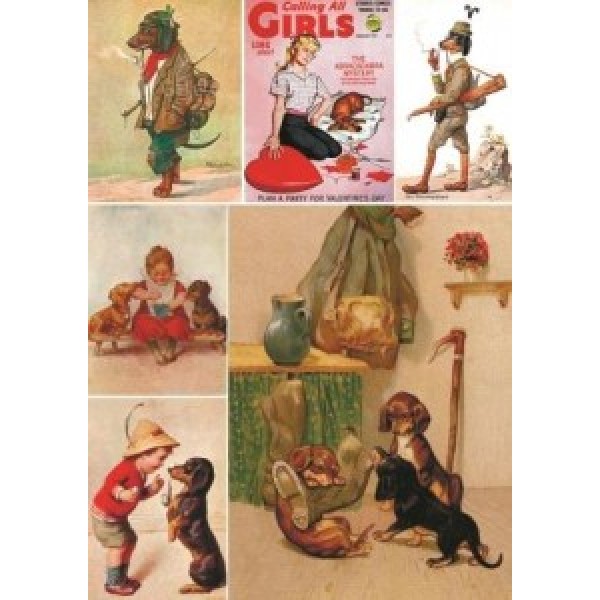 Карта для декупажа DDKM1344 / № DDKM1344 Карта для декупажа DDKM1344 / № DDKM1344