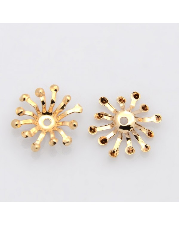 Шапочка для бусины IFIN-D001-RG / № IFIN-D001-RG