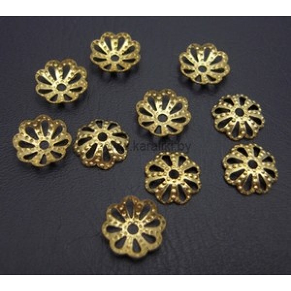 Шапочка для бусины Ш00009 / № Ш00009 Шапочка для бусины Ш00009 / № Ш00009