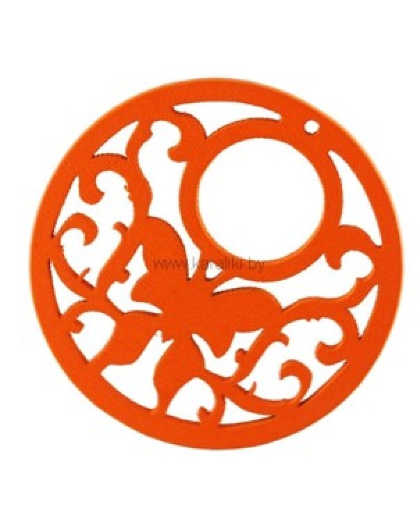 Бусина деревянная окрашенная БД00139 / № БД00139