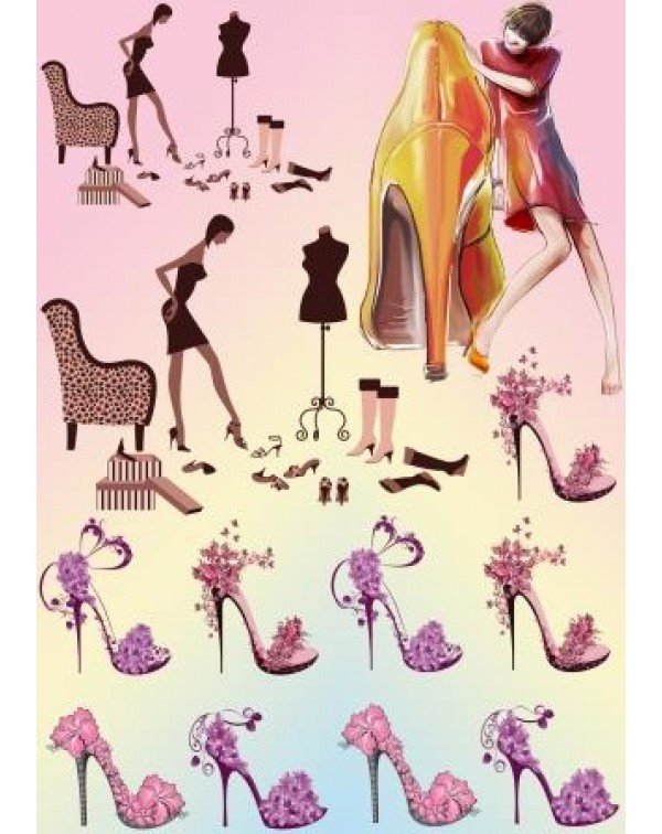 Декупажная карта А4 DDKM0915 / № DDKM0915 Декупажная карта А4 DDKM0915 / № DDKM0915