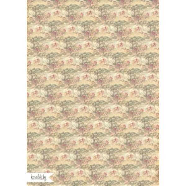 Декупажная карта А4 DDKM0374 / № DDKM0374 Декупажная карта А4 DDKM0374 / № DDKM0374