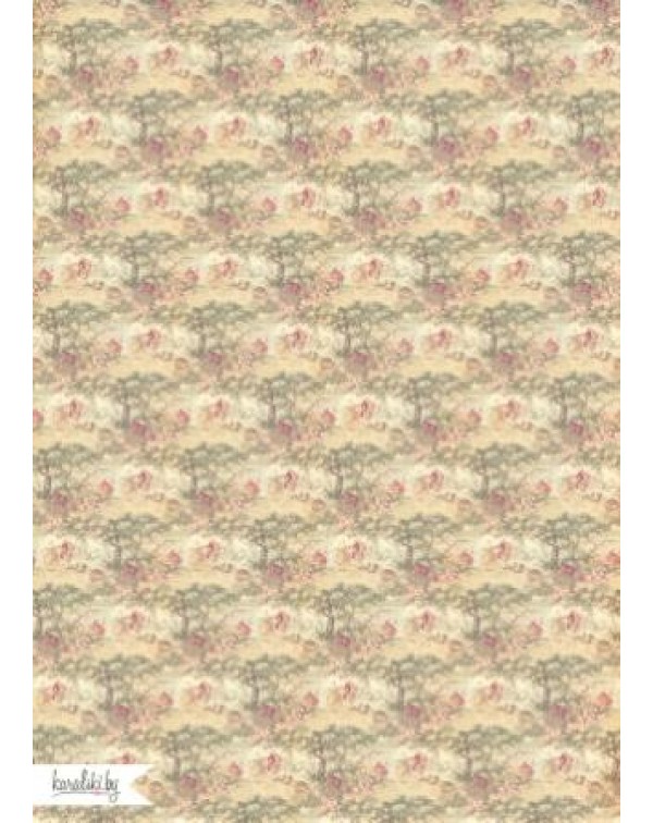 Декупажная карта А4 DDKM0374 / № DDKM0374 Декупажная карта А4 DDKM0374 / № DDKM0374